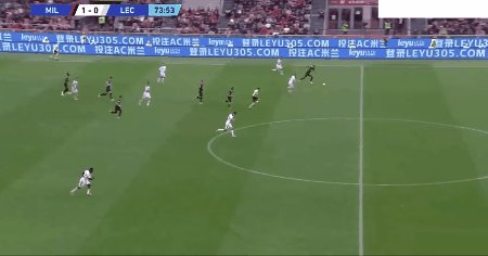 1682290898636070753.gif 开云体育下载-【意甲】莱昂梅开二度 AC米兰2比0莱切